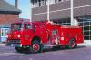 Photo of King-Seagrave serial 72043, a 1973 Ford pumper of the Kitchener Fire Department in Ontario.
