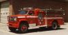 Photo of King-Seagrave serial 72027, a 1973 GMC pumper of the Brock Township Fire Department in Ontario.