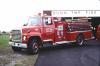Photo of King-Seagrave serial 72028, a 1972 Ford pumper of the Dunnville Fire Department in Ontario.