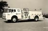 King-Seagrave delivery photo of serial 72031, a 1973 Ford pumper of the St. Thomas Fire Department in Ontario.