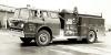 King-Seagrave delivery photo of serial 72043, a 1973 Ford pumper of the Kitchener Fire Department in Ontario.
