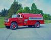 King-Seagrave delivery photo of serial 73008, a 1973 GMC tanker of the Port Hastings Fire Department in Nova Scotia.