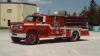 Photo of King-Seagrave serial 73012, a 1973 GMC pumper of the Brock Township Fire Department in Ontario.