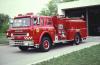 Photo of King-Seagrave serial 73017, a 1973 International  pumper of the Waterloo Fire Department in Ontario.