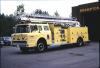 Photo of King-Seagrave serial 73024, a 1973 Ford pumper of the Brampton Fire Department in Ontario.