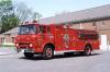 Photo of King-Seagrave serial 73039, a 1974 GMC pumper of the Lindsay-Ops Fire Department in Ontario.