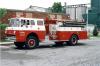 Photo of King-Seagrave serial 73059, a 1974 Ford pumper of the Tilbury Fire Department in Ontario.