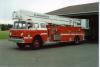 Photo of King-Seagrave serial 73061, a 1975 Ford platform of the Summerside Fire Department in Prince Edward Island.