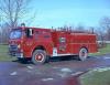 Photo of King-Seagrave serial 73062, a 1974 International  pumper of the Vernon Fire Department in British Columbia.