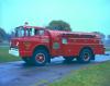 King-Seagrave delivery photo of serial 73063, a 1974 Ford tanker of the Orford-Highgate Fire Department in Ontario.