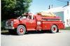 Photo of King-Seagrave serial 73065, a 1974 Dodge tanker of the Bexley Township Fire Department in Ontario.
