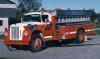 Photo of King-Seagrave serial 73069, a 1975 International  tanker of the Burford Township Fire Department in Ontario.