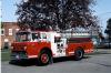 Photo of King-Seagrave serial 74044, a 1975 Ford pumper of the Chatham-Kent Fire Department in Ontario.
