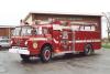 Photo of King-Seagrave serial 74046, a 1975 Ford pumper of the Brant County Fire Department in Ontario.