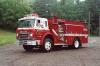 Photo of King-Seagrave serial 75012, a 1975 International pumper of the Quinte West Fire Department in Ontario.
