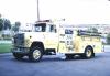 Photo of King-Seagrave serial 75035, a 1975 Ford pumper of the Barrie Fire Department in Ontario.