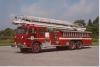 Photo of King-Seagrave serial 75080, a 1976 Scot pumper of the Orangeville Fire Department in Ontario.