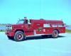 King-Seagrave delivery photo of serial 76012, a 1976 GMC tanker of the Judique & District Fire Department in Nova Scotia.