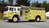 Photo of Thibault serial T73-148, a 1973 International pumper of the Surrey Fire Department in British Columbia.