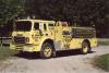 Photo of Thibault serial T75-103, a 1975 International pumper of the Wilmot Township Fire Department in Ontario.
